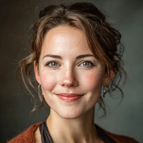 a friendly professional portrait of a woman