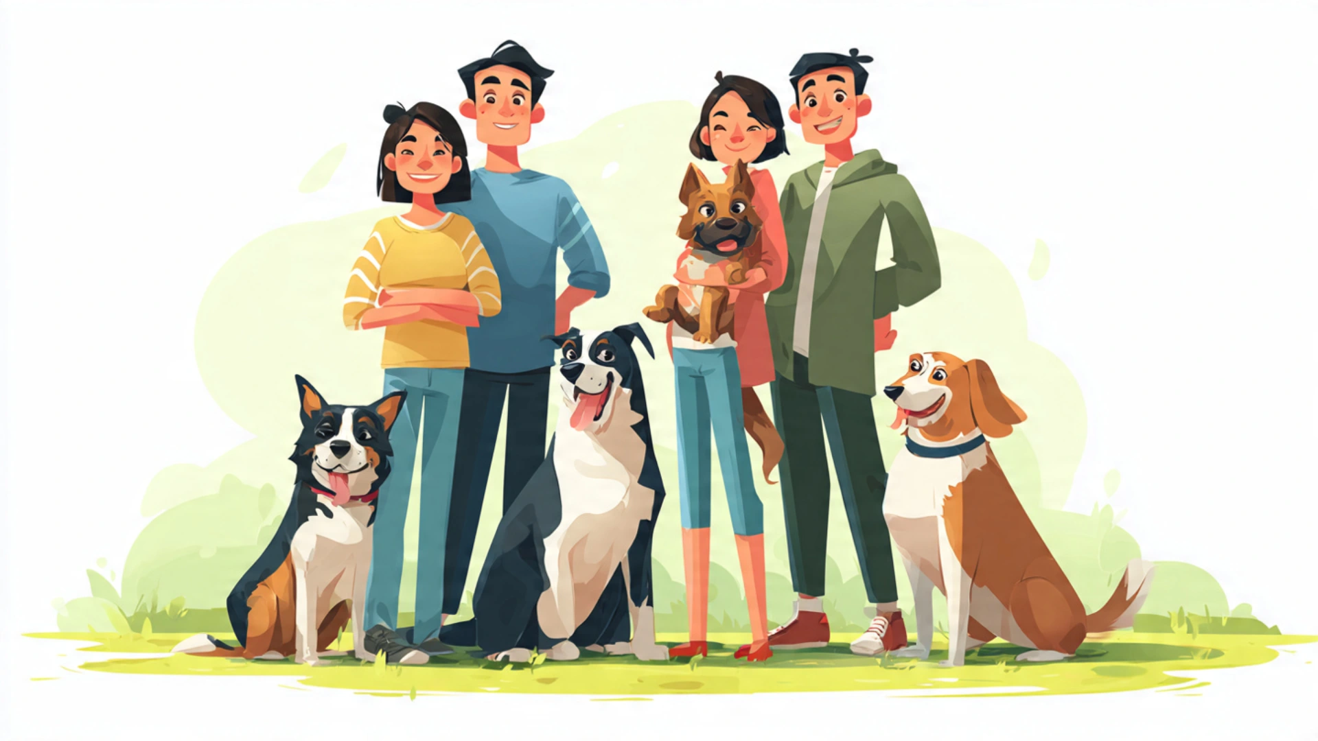 realistic and warm outdoor dog training center